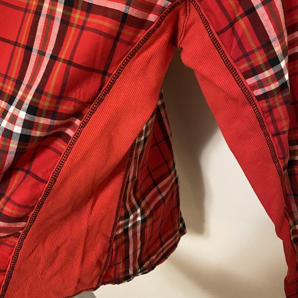 Love Ellen Women's Plaid Button-Down Shirt - Picture 3 of 4